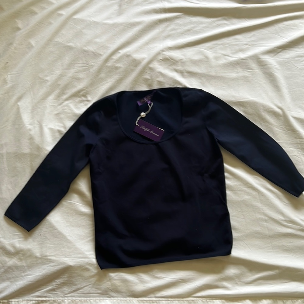 Ralph Lauren Purple Label Womens Blouse